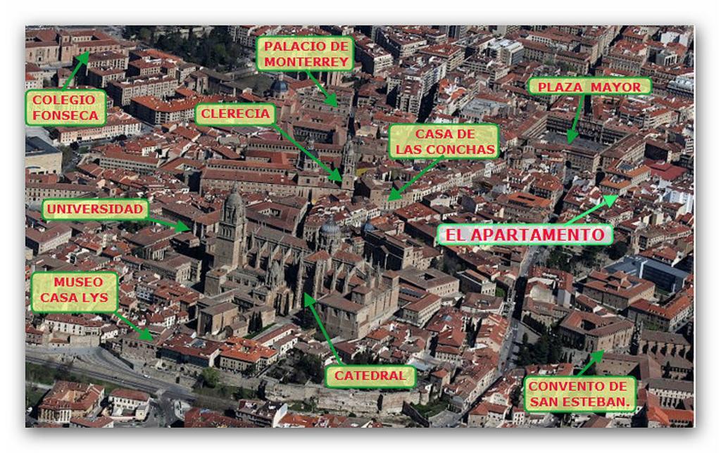 Salamanca Centro Apartamentos Luaran gambar